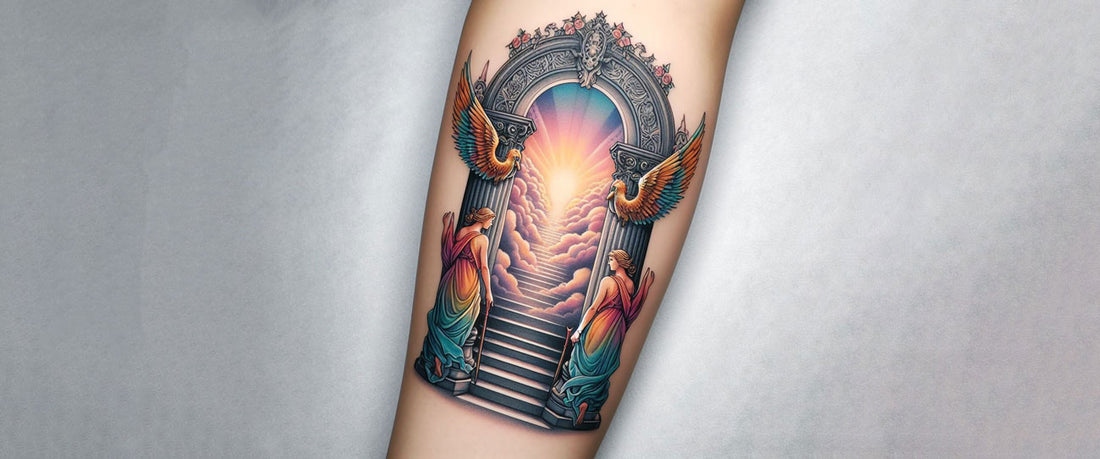 Gates of heaven tattoo idea