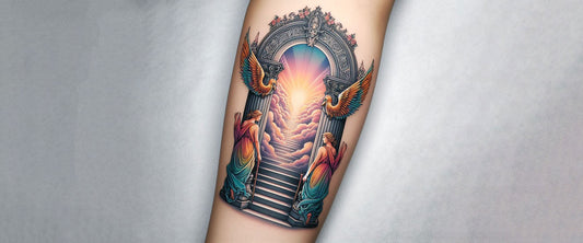 Gates of heaven tattoo idea