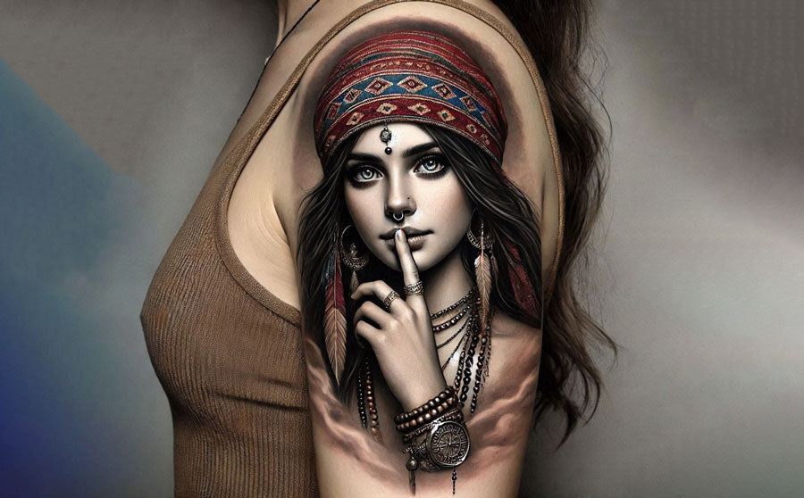 Gypsy tattoo idea