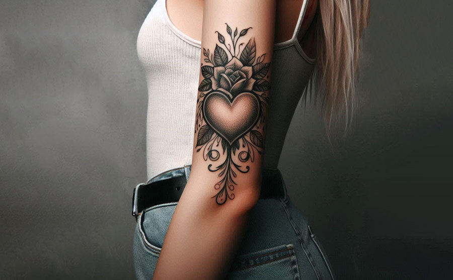 Heart tattoo idea