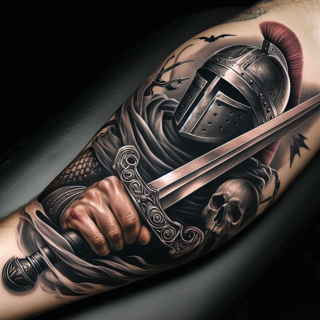 Helmet Tattoo Ideas: A Symbol of Protection, Strength, and Legacy