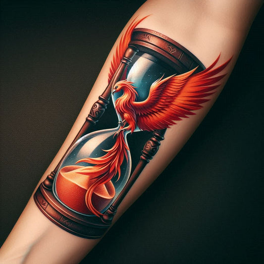 Timeless Hourglass Tattoo Ideas: A Symbol of Life’s Fleeting Nature