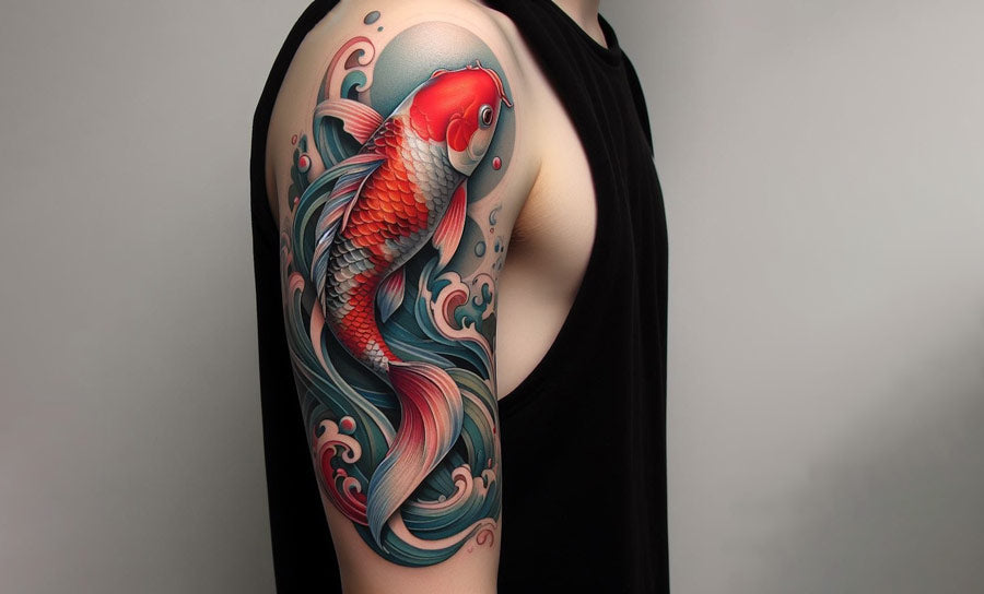 Koi Fish Tattoo idea