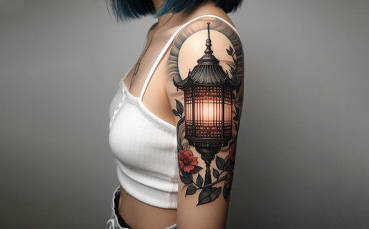 Lantern tattoo idea