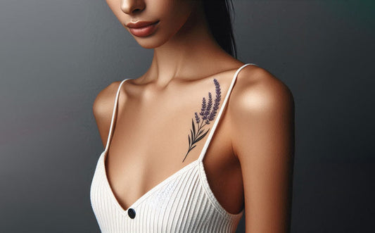 67 Timeless Lavender Tattoo Ideas That Immerse You Into A Whimsical World