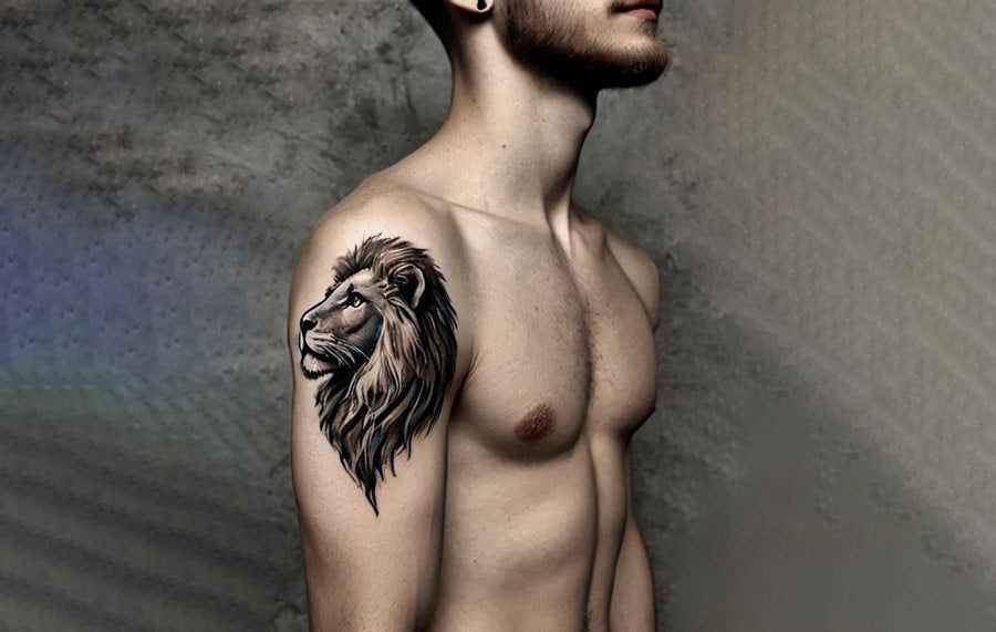 Lion tattoo idea