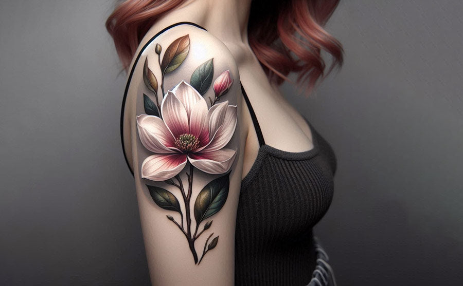 Magnolia tattoo idea