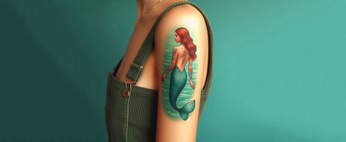 Mermaid tattoo idea