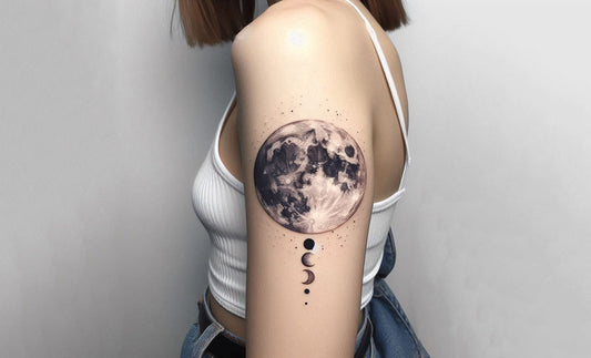 Moon Phase Tattoo idea