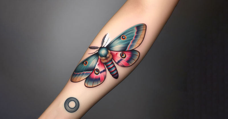 Moth tattoo idea