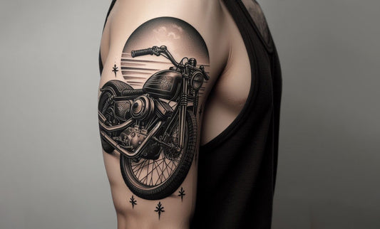 Motorcycle tattoo idea