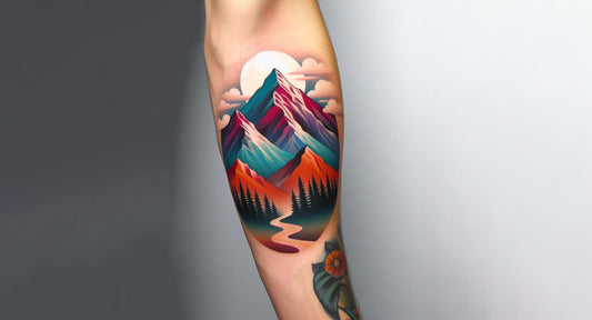 Mountain Tattoo Idea