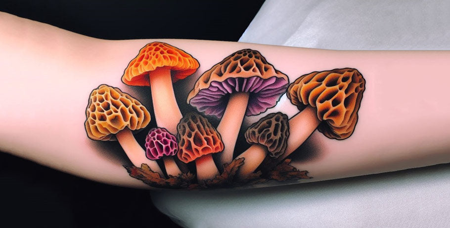 Mushroom tattoo