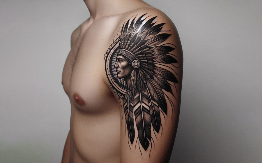 Native American tattoo idea