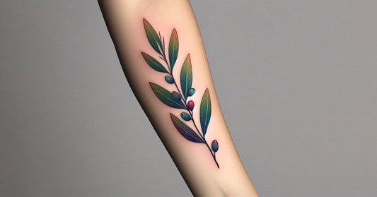 Olive branch tattoo idea