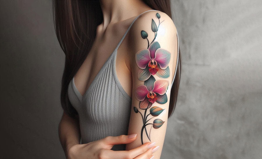 Orchid Tattoo idea