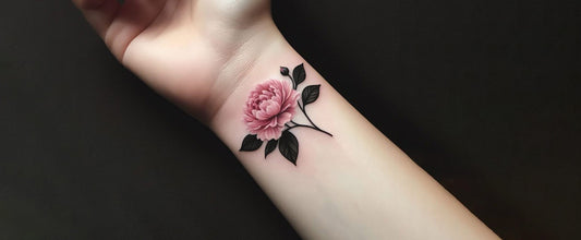 Peony tattoo idea