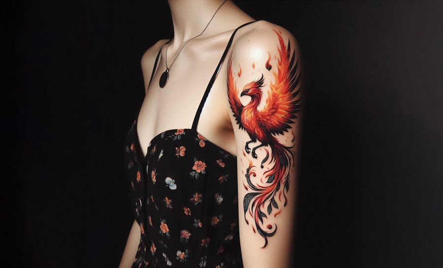 Phoenix tattoo idea