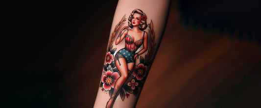 Pin-Up tattoo idea