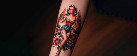 Pin-Up tattoo idea
