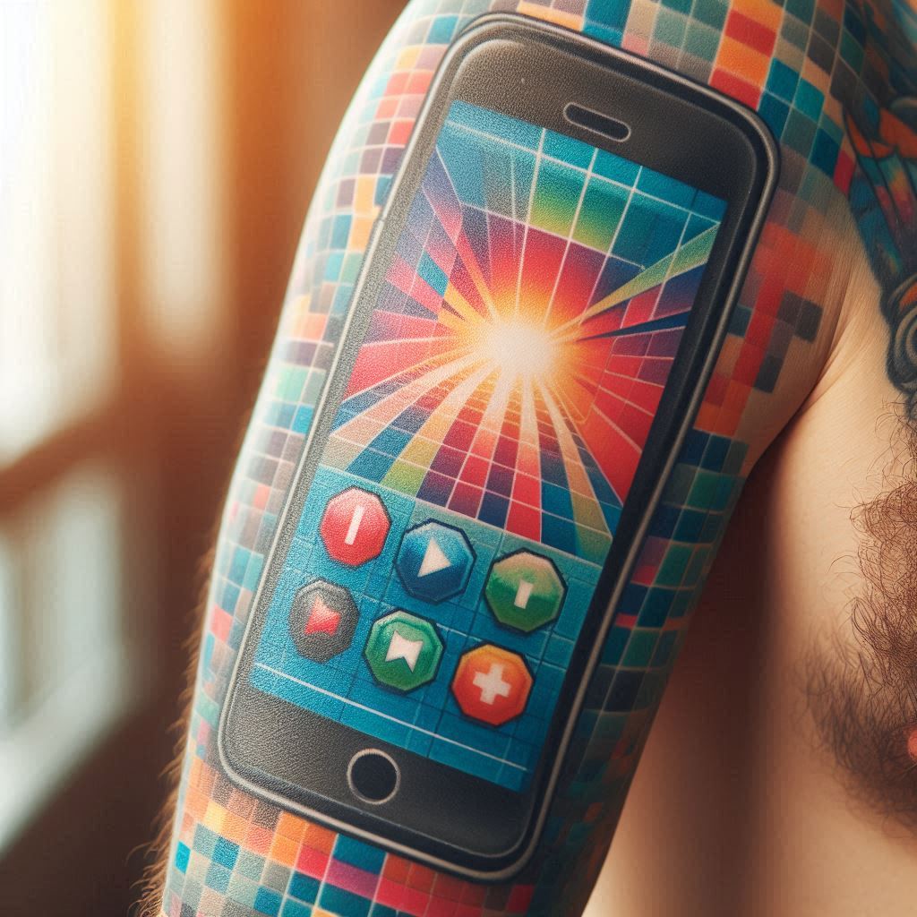 Smartphone Tattoos: The Symbol of Connectivity, Modern Life, and Technology