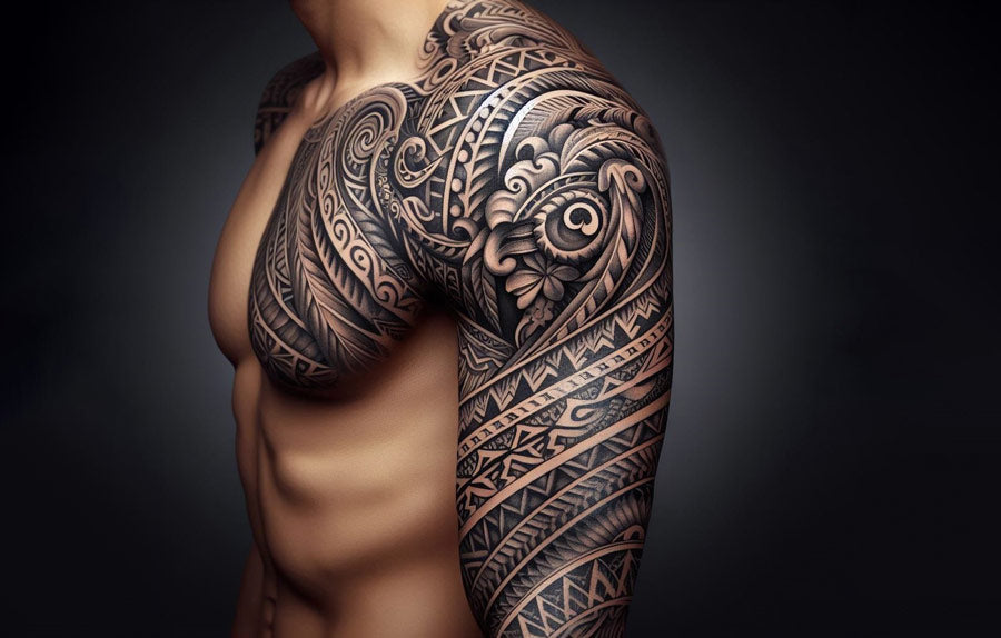 Polynesian tattoo idea