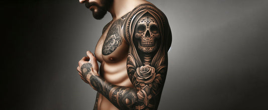 Santa Muerte Tattoo Idea