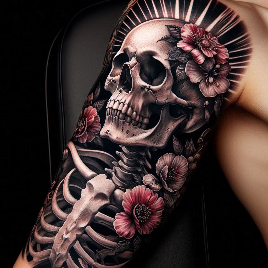 Skeleton Tattoos: Embracing Life Through the Symbol of Death