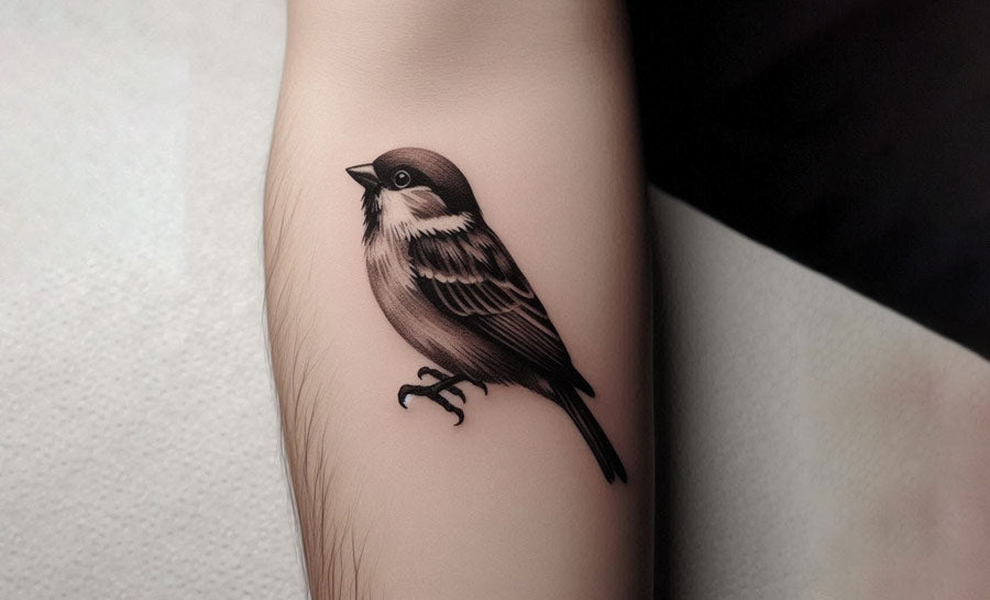 Sparrow tattoo idea