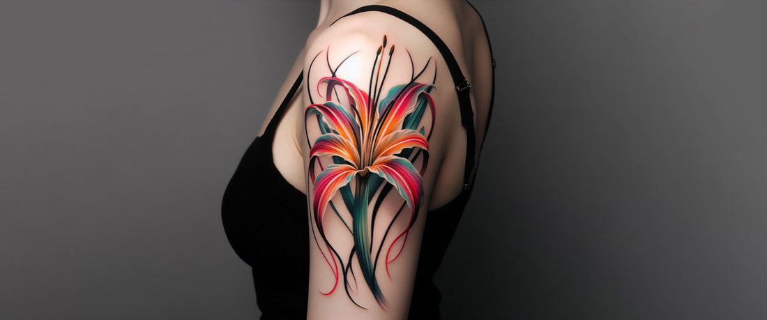 Spider Lily tattoo idea