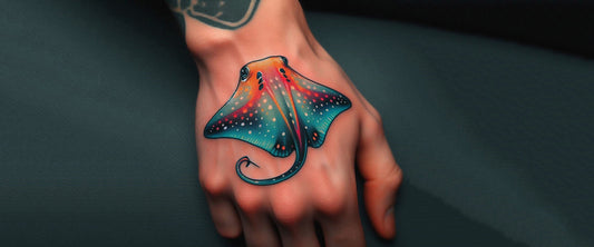 Stingray tattoo design