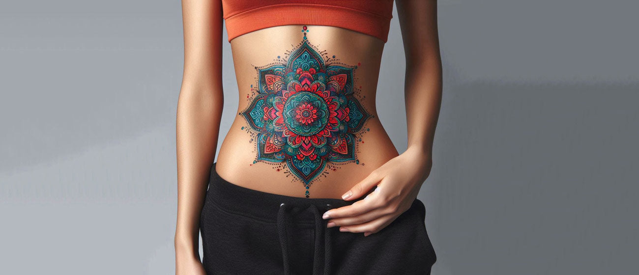 Best Ultimate Stomach Tattoo Design - YouTube