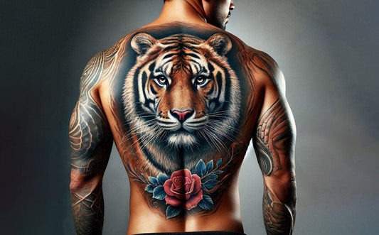 Tiger tattoo idea