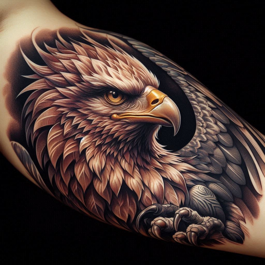 Griffin Tattoos: Symbolizing Strength, Protection, and Mythical Power
