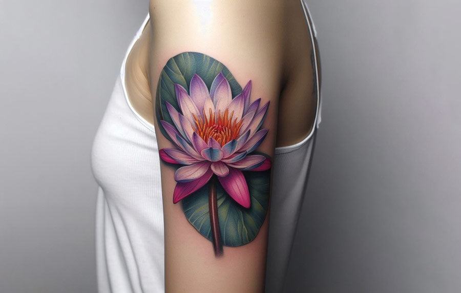 Water Lily tattoo idea