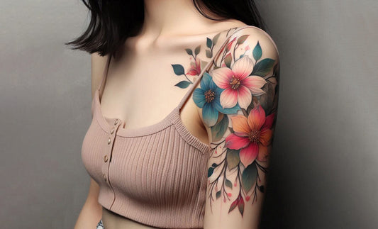 Watercolor tattoo idea