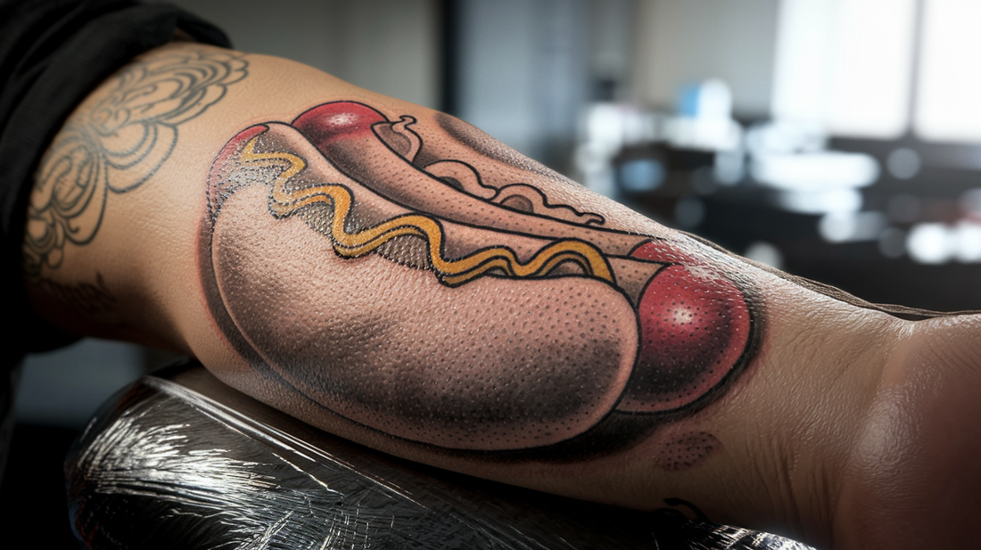 Hot Dog Tattoos: A Fun and Flavorful Symbol of Indulgence