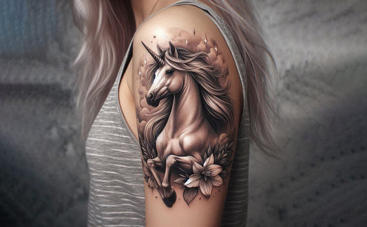 72 Mesmeric Ideas and Meanings of Unicorn Tattoos To Reveal Your Whimsical Thoughts!