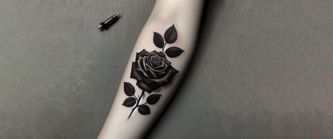 75 Charming Black Rose Tattoo Ideas For Releasing The Darkness In You