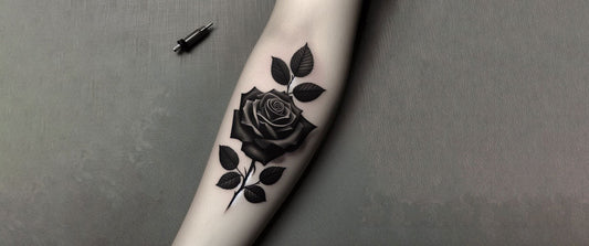75 Charming Black Rose Tattoo Ideas For Releasing The Darkness In You
