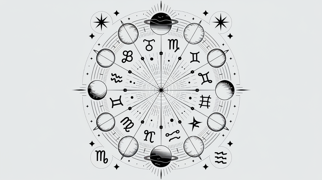Astrology tattoo design