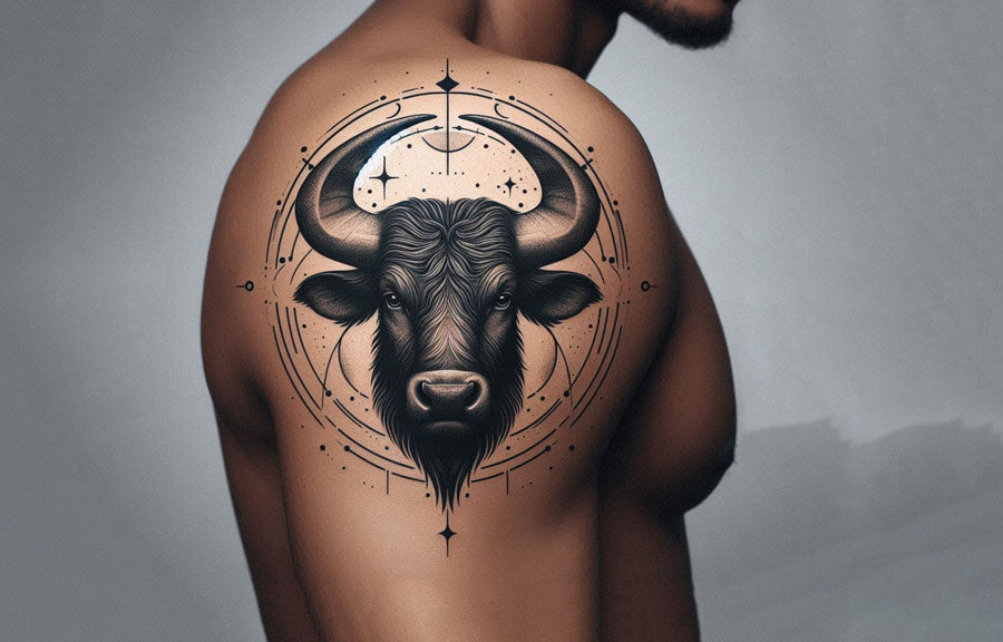 57 Contemporary Ideas For Taurus Tattoos That Add More Meaning To Zodiac Signs!