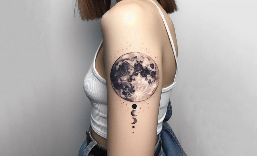 78 Shimmering Moon Phase Tattoo Ideas And The Significance Their Meaning Holds In The World Of Art!