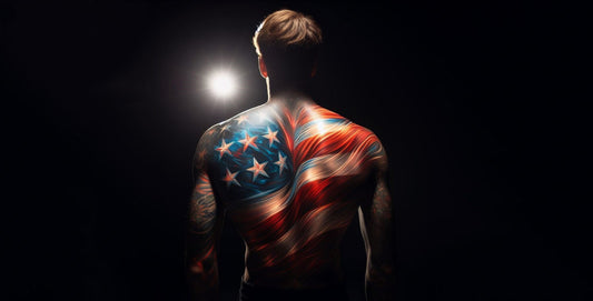 83 Aesthetic American Flag Tattoos To Showcase Your Patriotism