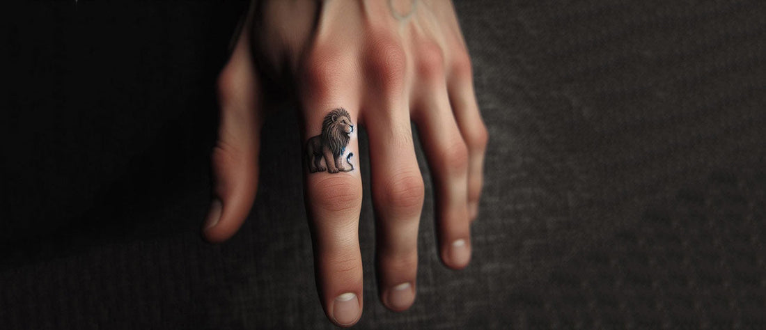 87 Optimal Finger Tattoo Designs That Men Can Easily Place Their Trust In!
