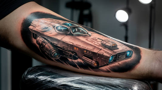 Spaceship Tattoos: A Cosmic Journey Through Ink