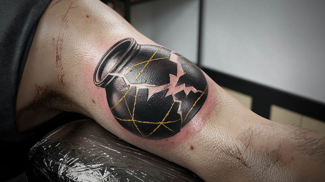 56 Honorable Ideas For Kintsugi Tattoos Bringing To Light The Meaning Of Recovery And Regrowth!