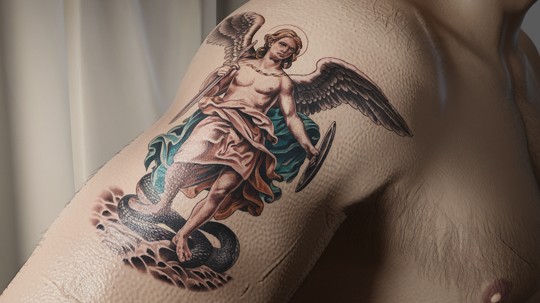 69 Symbolic St. Michael Tattoo Ideas To Embark On A Spiritual Journey