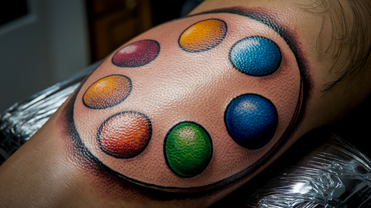 Palette Tattoo Ideas: A Splash of Color, Creativity, and Expression