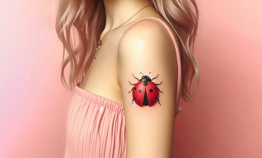 Ladybug tattoo idea